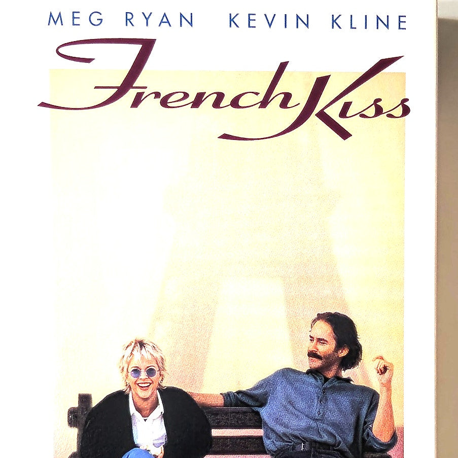 French Kiss VHS 1995 Meg Ryan Kevin Kline Romantic Comedy Lawrence Kasdan Fox