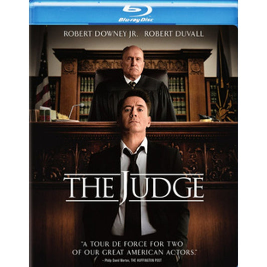 The Judge Blu-ray Legal Drama Robert Downey Jr Robert Duvall Courtroom Film 2014