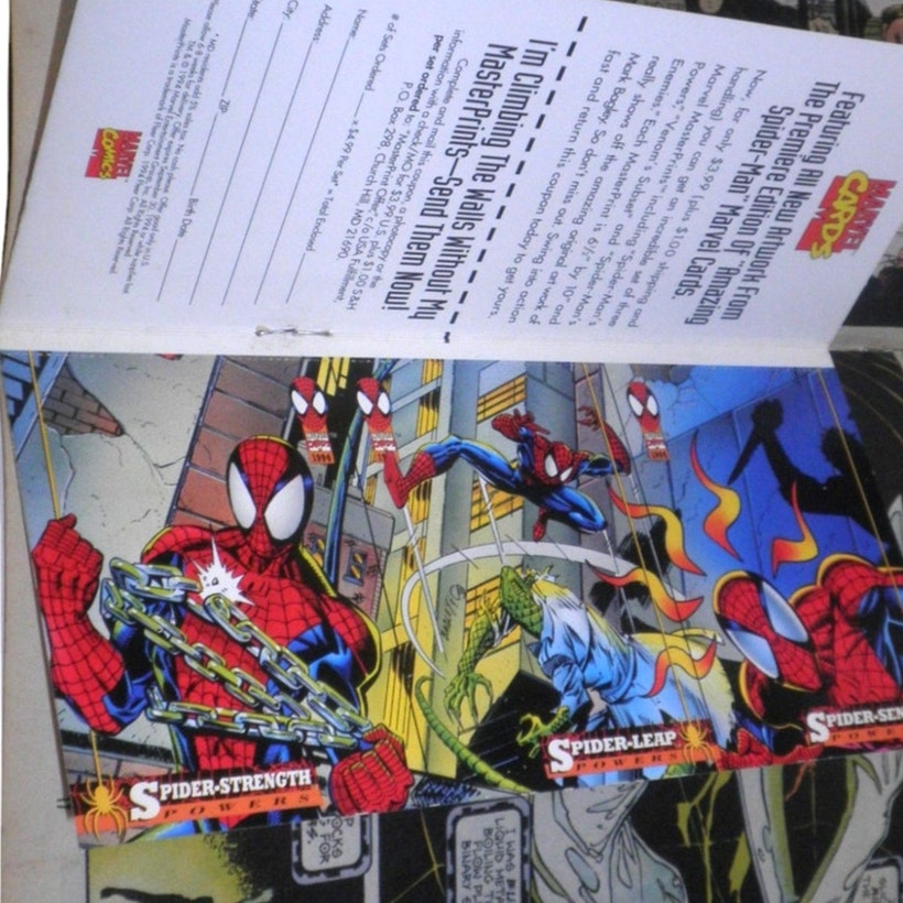Marvel's Ghost Rider (Foil Cover) #1, May 1994, Includes 3 Collectors Cards