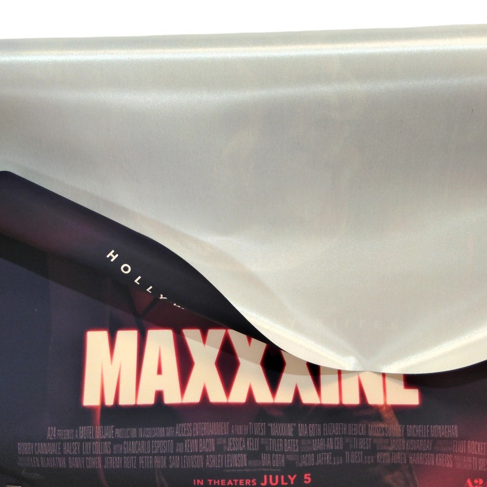 MaXXXine Movie Canvas Print Poster 16x24" Unframed, Hollywood Thriller Wall Art