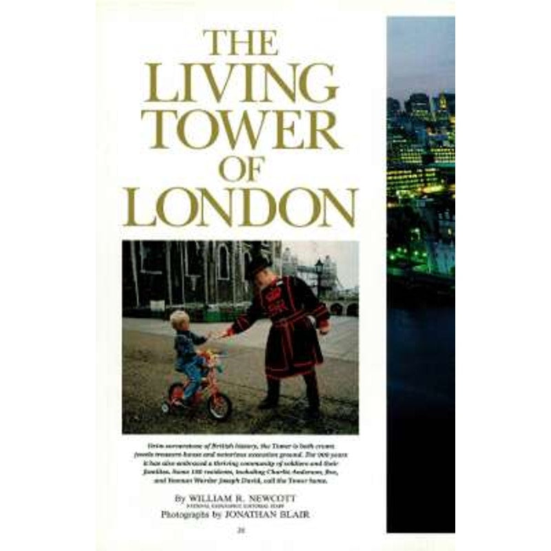 National Geographic October 1993 -Labrador Canada, American Prairie, The Cambrian Period, Afghanistan's Uneasy Peace, Tower of London...