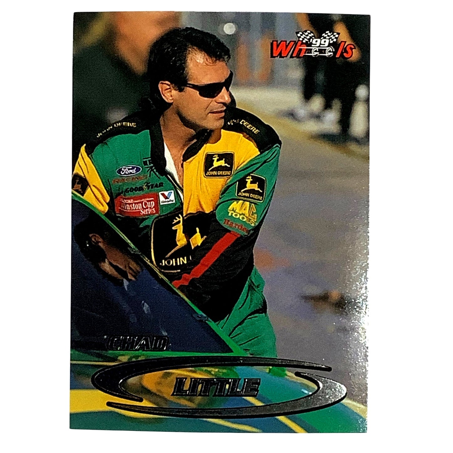 Chad Little, Sponsor: John Deere, Card 20, 1999 Wheels NASCAR Winston Cup, NM+