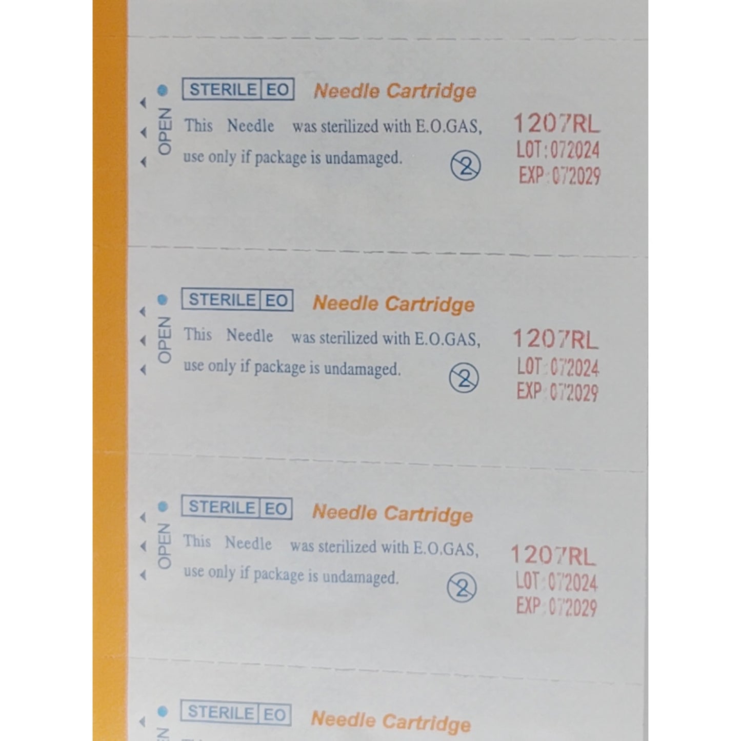 Tattoo Needle Cartridge Set – 10 Types – 5 EA. – RL, RS, RM, M1  Exp. 7/2029  Makeup & Tattoo Supply
