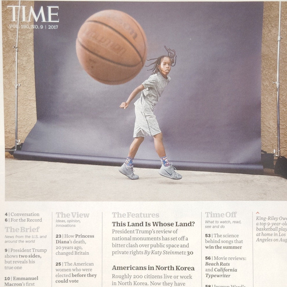 Time Magazine September 4 2017 How Kid Sports Turned Pro Joey Erace