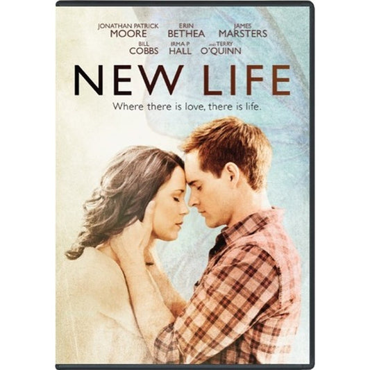 New Life DVD, 2017 Romantic Drama Starring Jonathan Patrick Moore & Erin Bethea