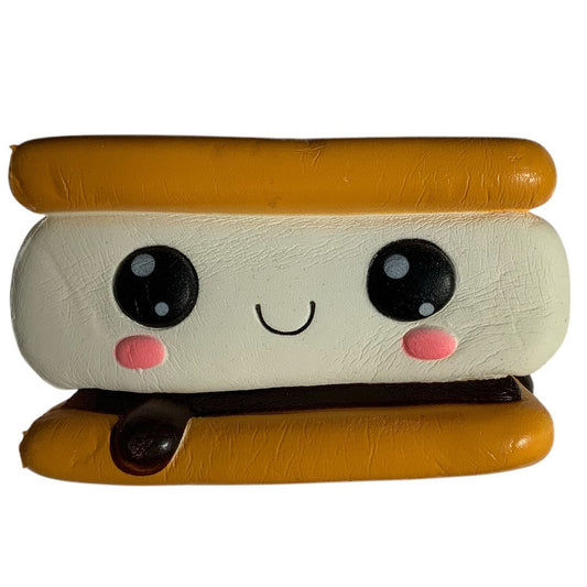 SquishMeez - Slow-Rise Squishy Sammy S'more, High Quality, Scented, Slow Rise