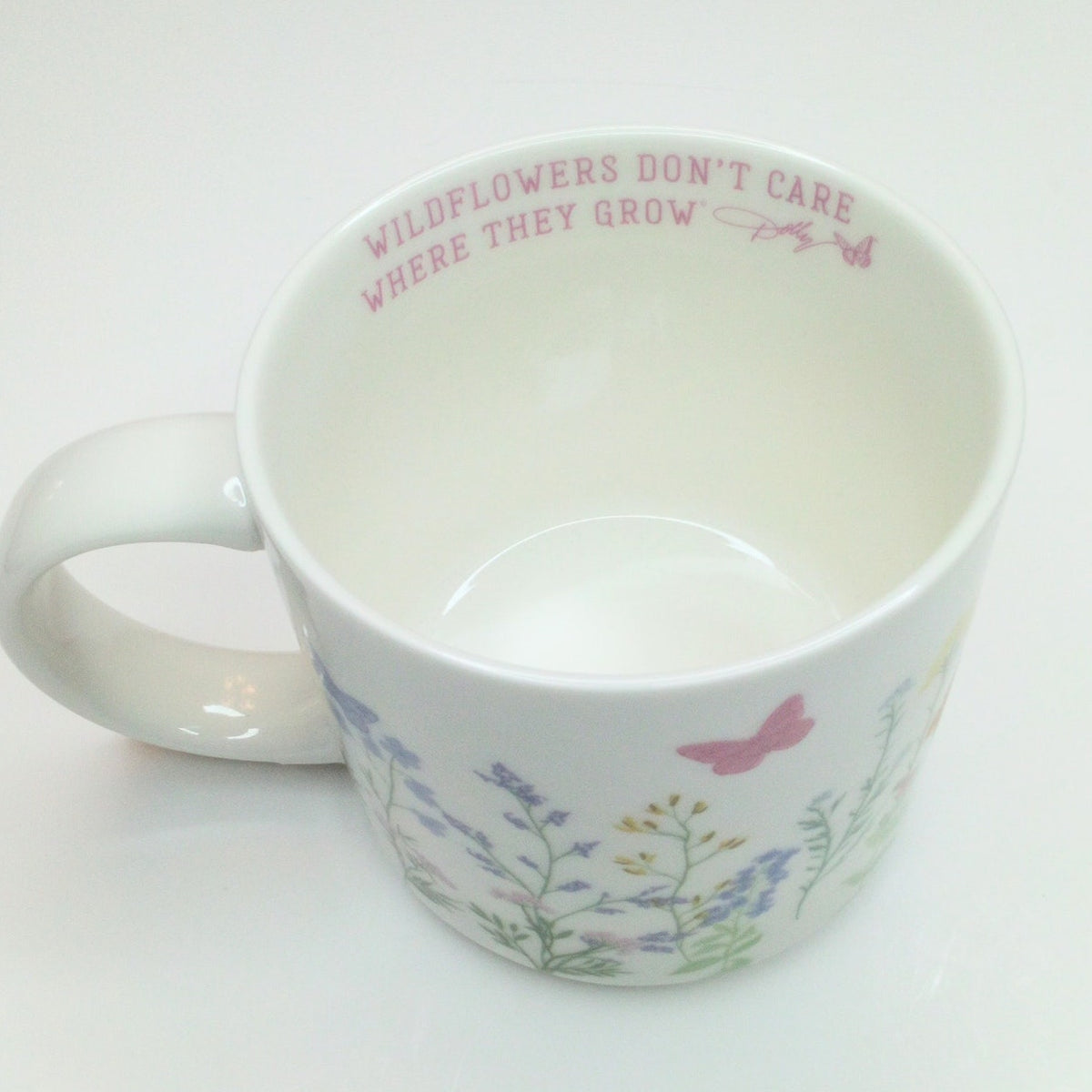 Dolly Parton Wildflowers Don't Care Where They Grow 16oz Ceramic Mug