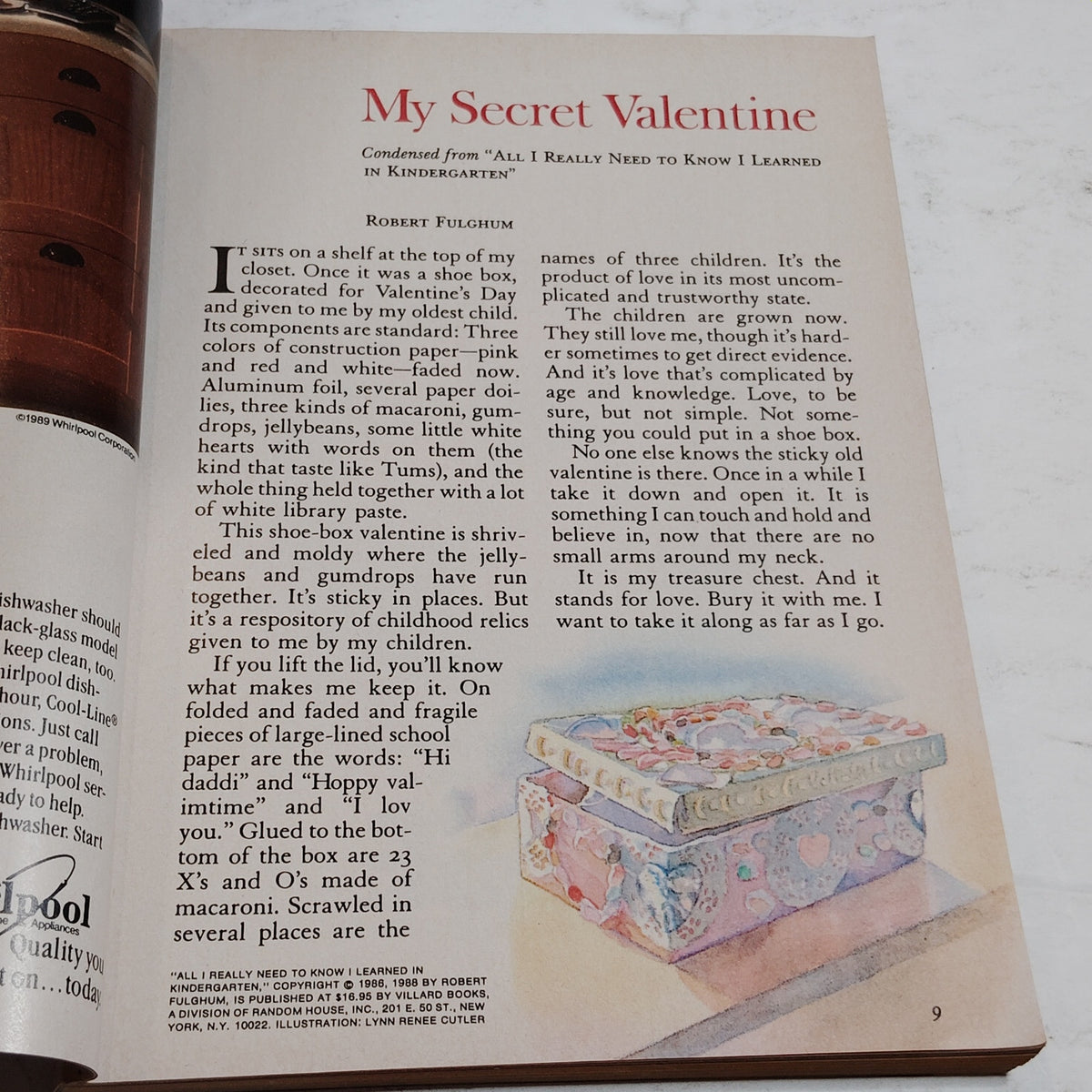 Reader's Digest February 1989 Magazine - Beauty and the Beast Vintage Issue