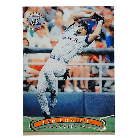 1996 Stadium Club #77 Ken Caminiti San Diego Padres Third Baseman - VG/EX