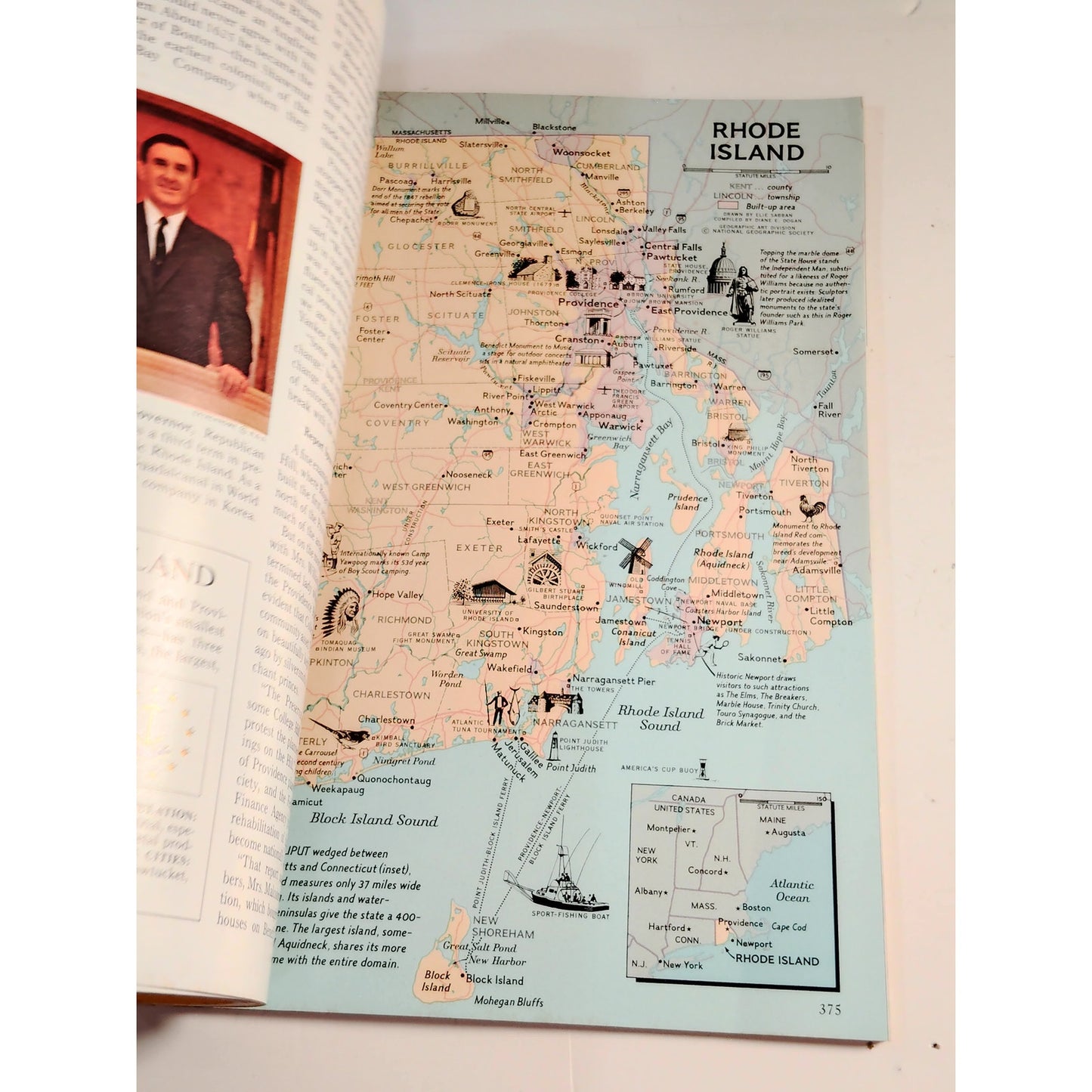National Geographic Magazine – September 1968, Afghanistan, Brazil, Rhode Island