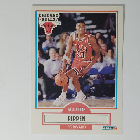1990 Fleer Scottie Pippen #30 – Chicago Bulls – Forward