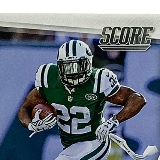 Stevan Ridley, New York Jets, NFL, Panini Score 2016, Card 222, EX/NM