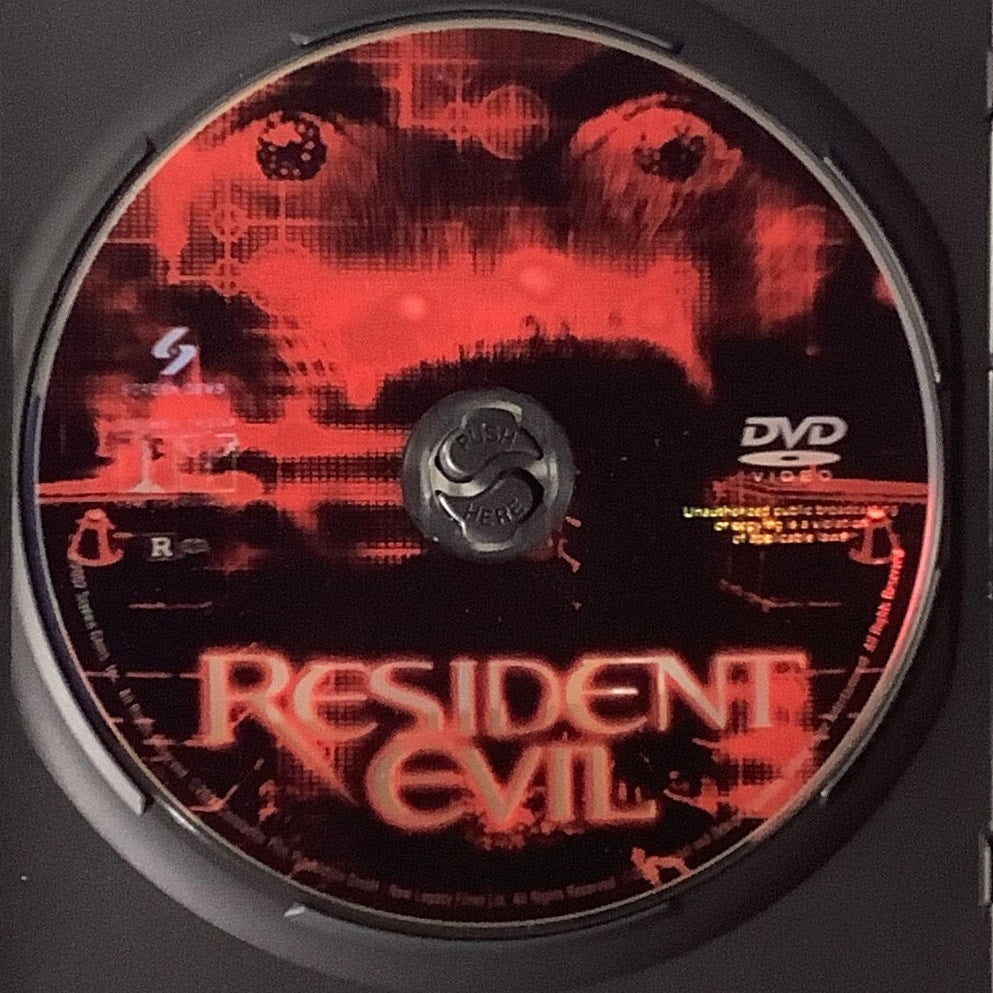 Resident Evil (Special Edition) [DVD 2002] Action, Sci-Fi, Horror, Thriller, EUC