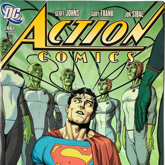 DC, Action Comics #861, Superman and Legion of..., Part 4/6, Mar 2008, NM 9.4