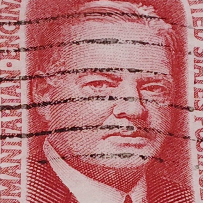 1965 Scott #1269 – 5¢ Herbert Hoover / Humanitarian, Engineer, President