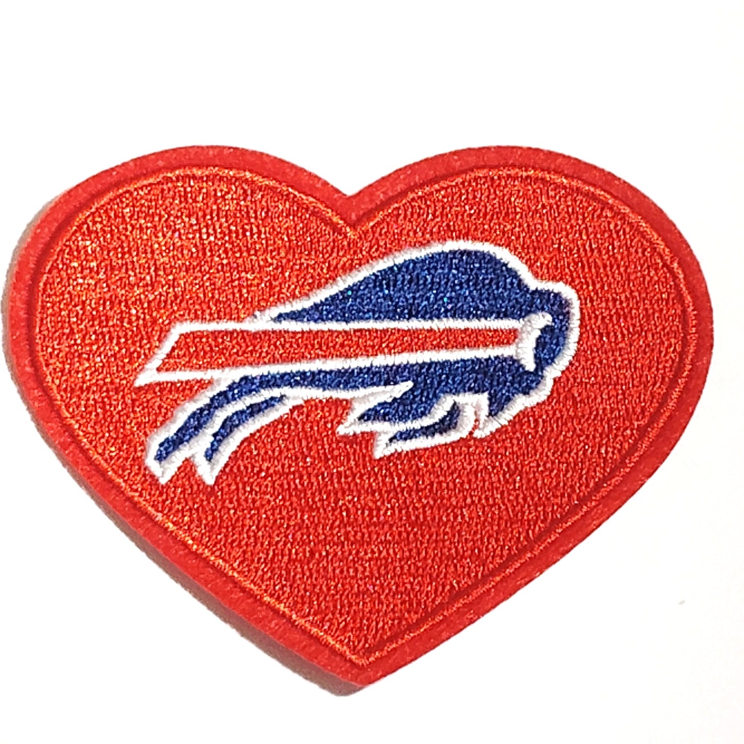 Buffalo Bills Sew‑On or Iron‑On Patch Set w/ Needle & Thread Kit NFL