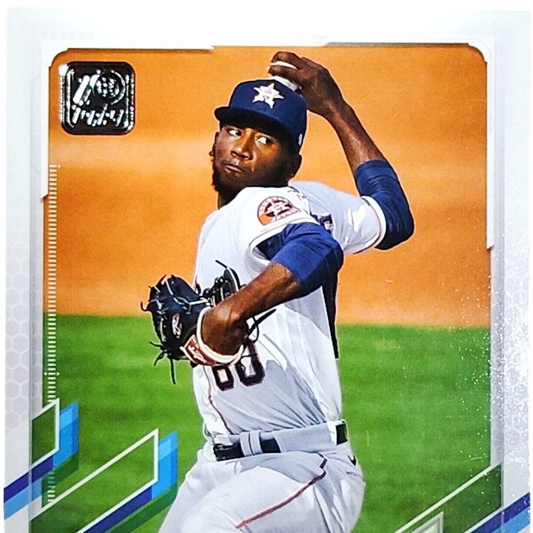 2021 Topps Series 2 #569 RC Rookie Enoli Paredes Houston Astros Pitcher - VG/EX