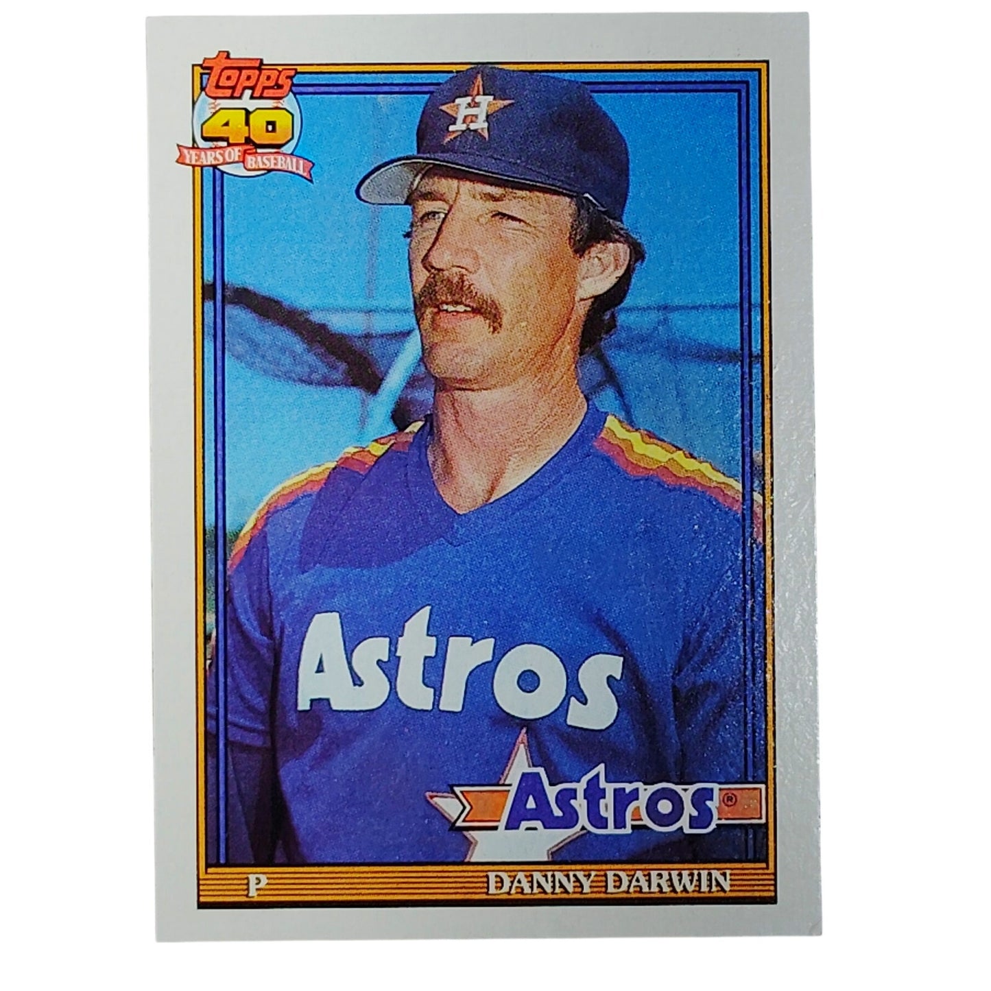 1991 Topps Danny Darwin #666 Astros Pitcher Veteran Starter Houston  VG/EX