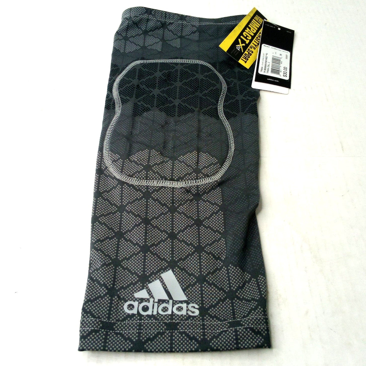 adidas Wrestling Ironskin Knee Pad Men's Medium Grey Black Hex Climacool
