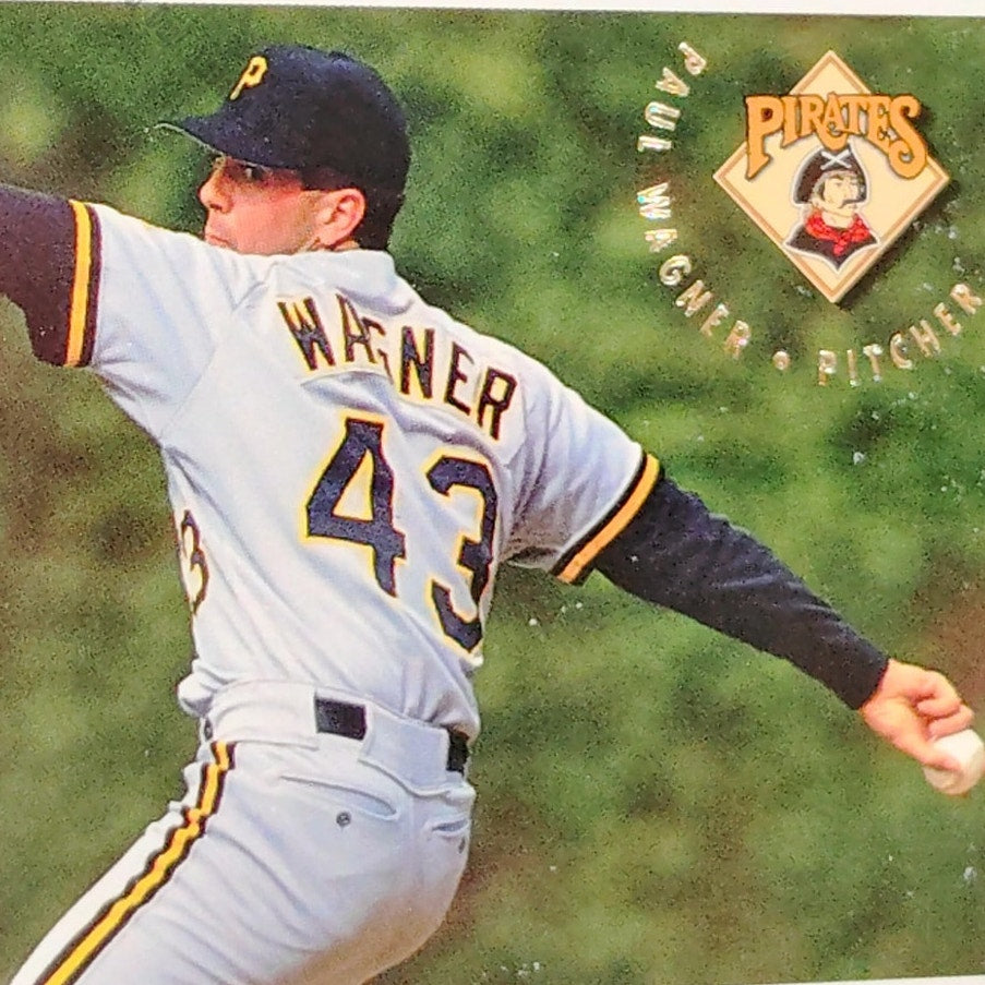 Paul Wagner, Pittsburgh Pirates, #623, 1994 Fleer Baseball Collector's Card