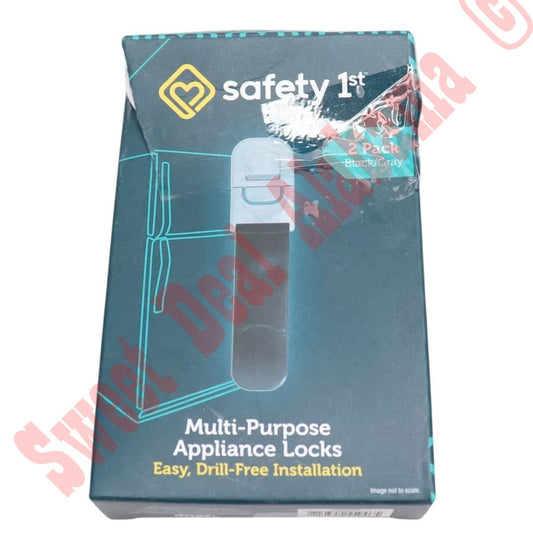 2-PK Safety 1st Appliance Lock Black HS1480920 (2 Pack)