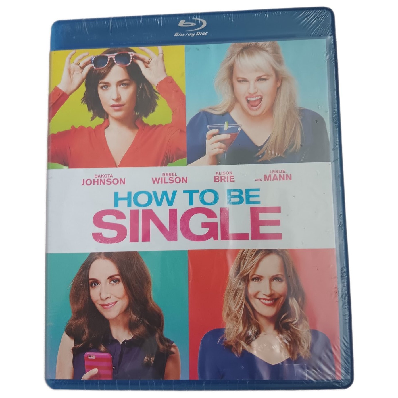 How to Be Single - Blu-ray, 2016 Romantic Comedy, Rebel Wilson, Dakota Johnson