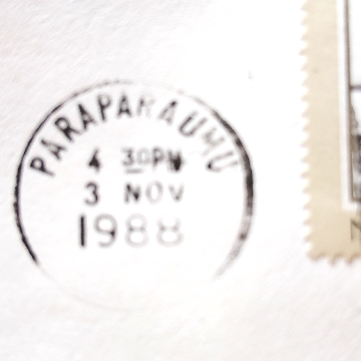 1988 New Zealand 70c Auckland Stamp Cover Paraparaumu Postmark Hoyte
