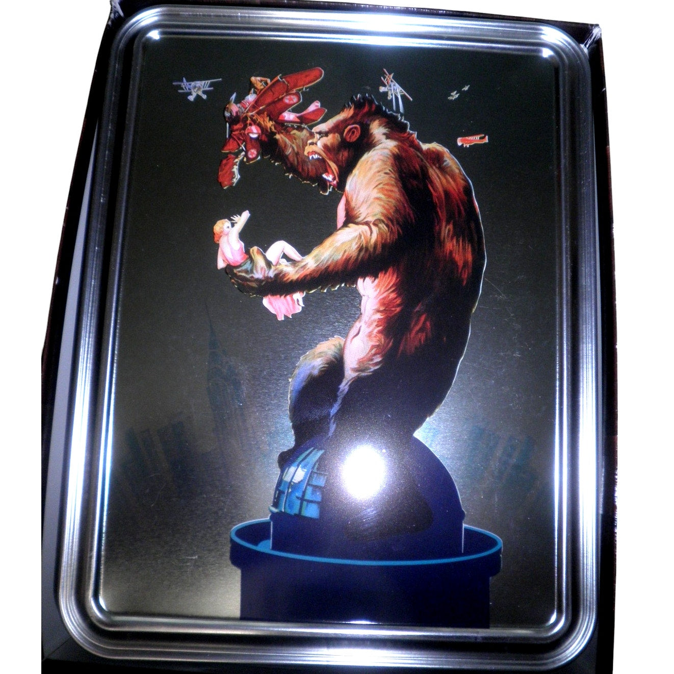 King Kong Gift Box (Tin), 3 Movies with Many Extra Memorabilia Items, 2005, NIB