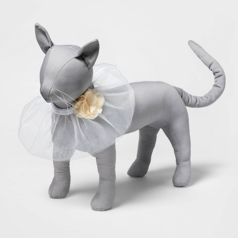 Wedding Collection Cat Collar Ruff White - Boots & Barkley