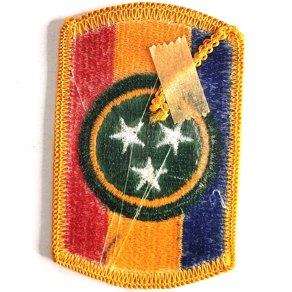 US Army 30th Armored Brigade Novelty Patch Full Color 3" × 2" Sew‑On Embroidered