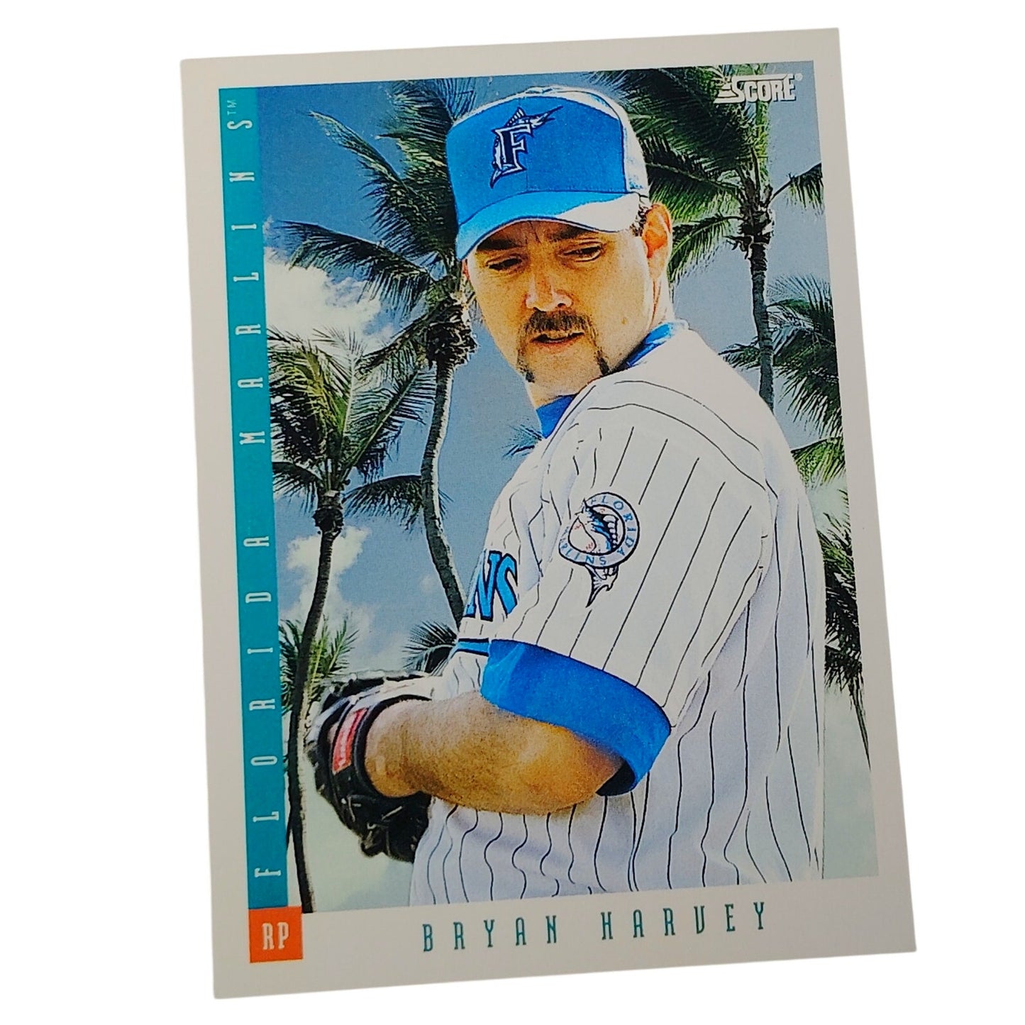 1993 Score Bryan Harvey #558 Florida Marlins RP MLB Baseball Card NM