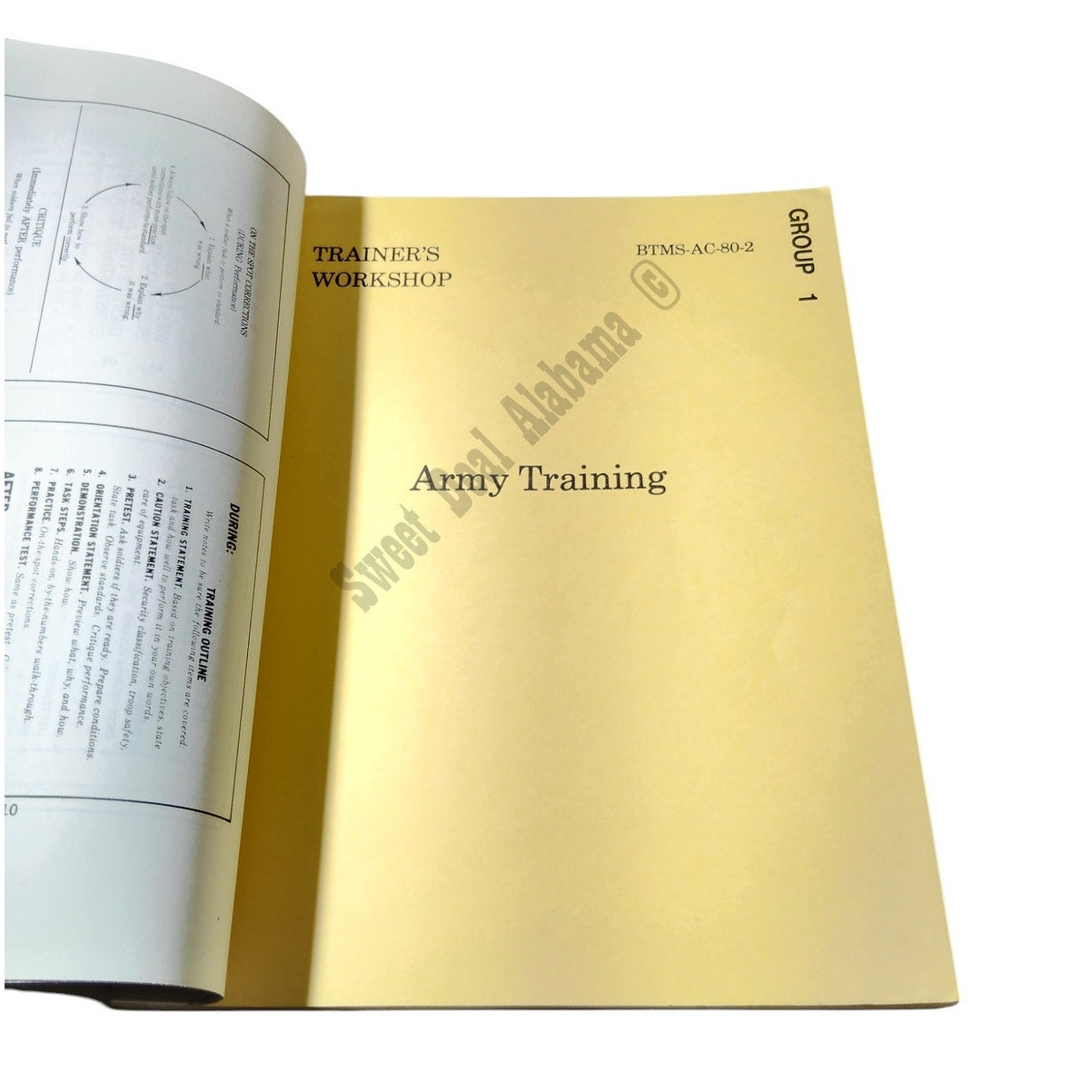 1982 Trainer's Workshop- Battalion Training Management System BTMS-AC-80-2