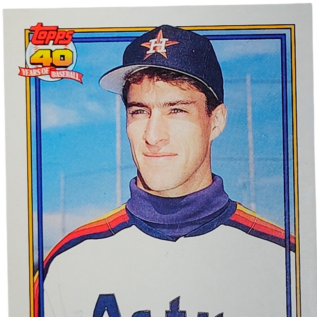 1991 Topps Traded Steve Finley 42T Houston Astros Outfielder Baseball Card VG/EX