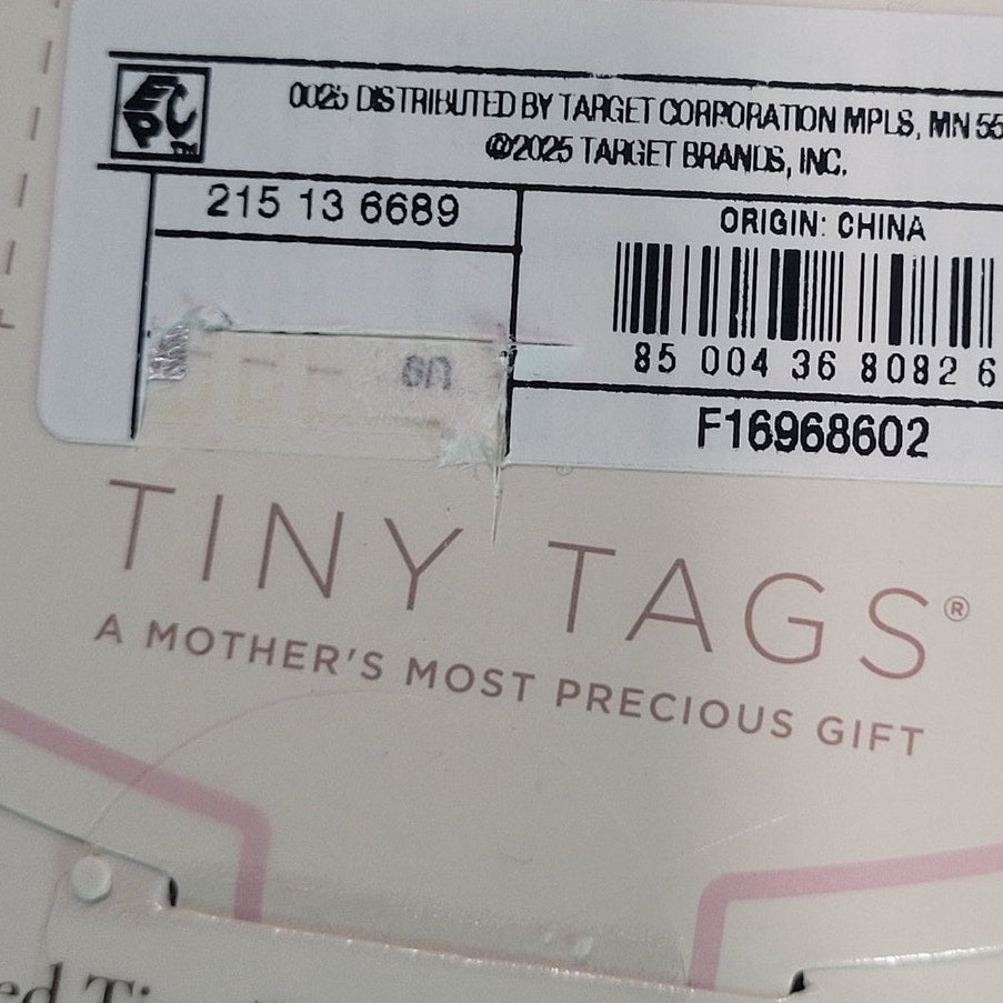 Tiny Tags 14K Gold Ion Plated Love Letter Pendant Necklace – Gold