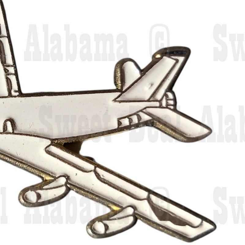 Stratotanker KC-135 Aircraft, Collector's Hat, Lapel, Brooch Pin 1-1/4"W x 1"H
