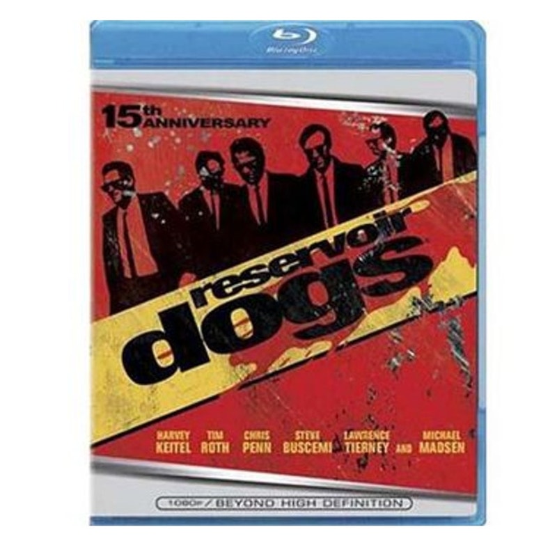 Reservoir Dogs Blu-ray 15th Anniversary Edition Crime Thriller Quentin Tarantino