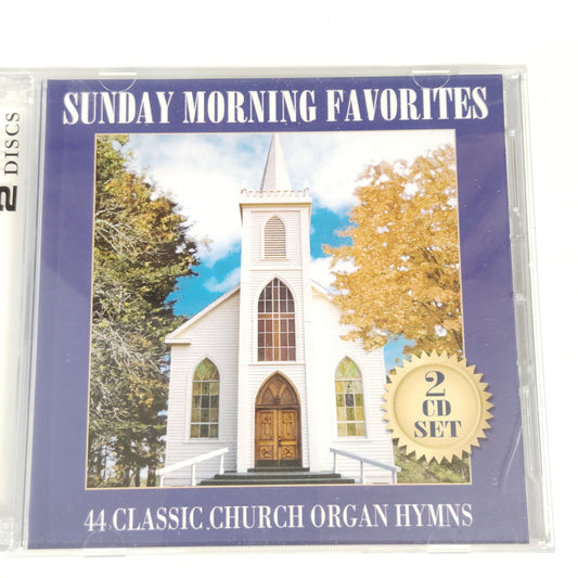 Sunday Morning Favorites 2‑CD Set 44 Traditional Church Organ Hymns
