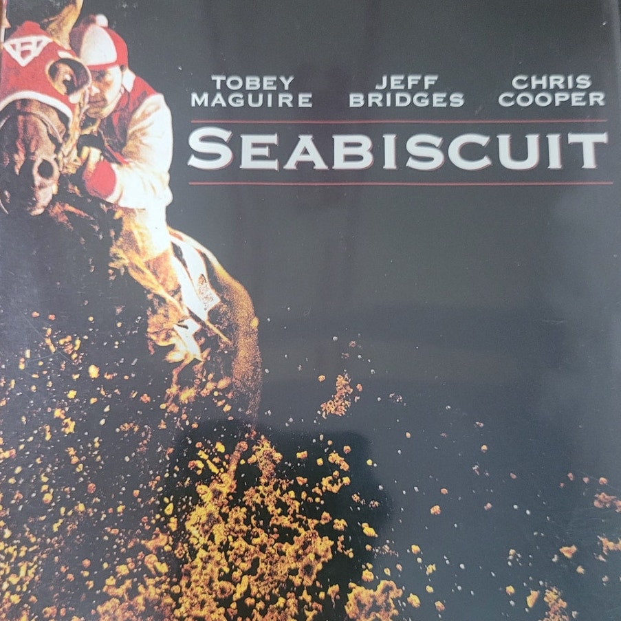 Seabiscuit DVD 2003 Full Screen – Inspirational Sports Drama, Tobey Maguire