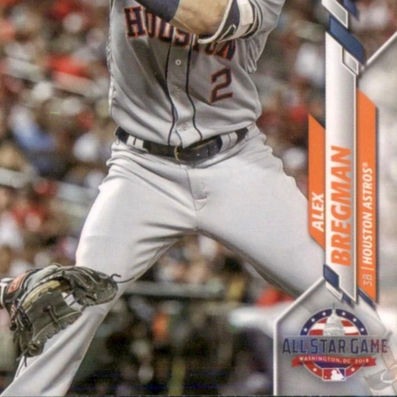 2020 Topps Update #U-64 Alex Bregman Houston Astros 3rd Base - VG/EX