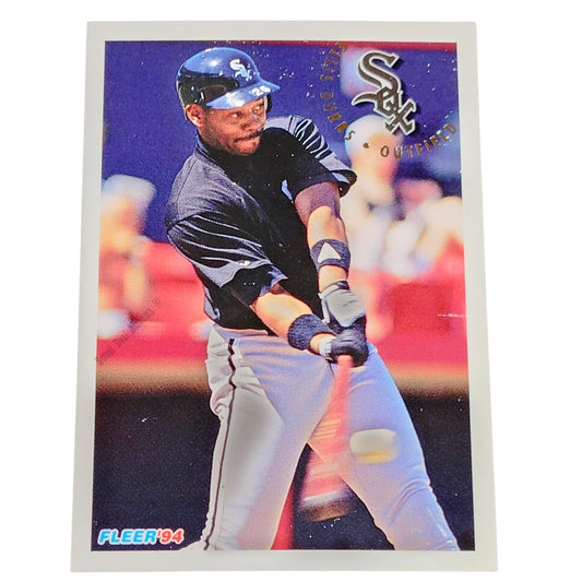Ellis Burks, Chicago White Sox #78, 1994 Fleer Baseball Collector's Card
