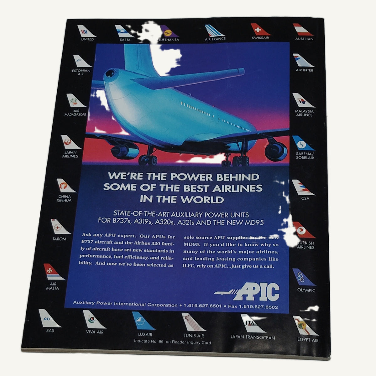 Air Transport World Magazine - June 1995: Malaysia Airlines, Vintage Aviation
