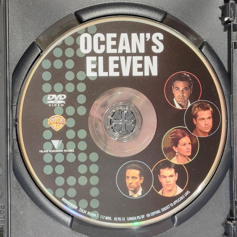 Ocean’s Eleven DVD 2001 Widescreen Edition – George Clooney, Brad Pitt