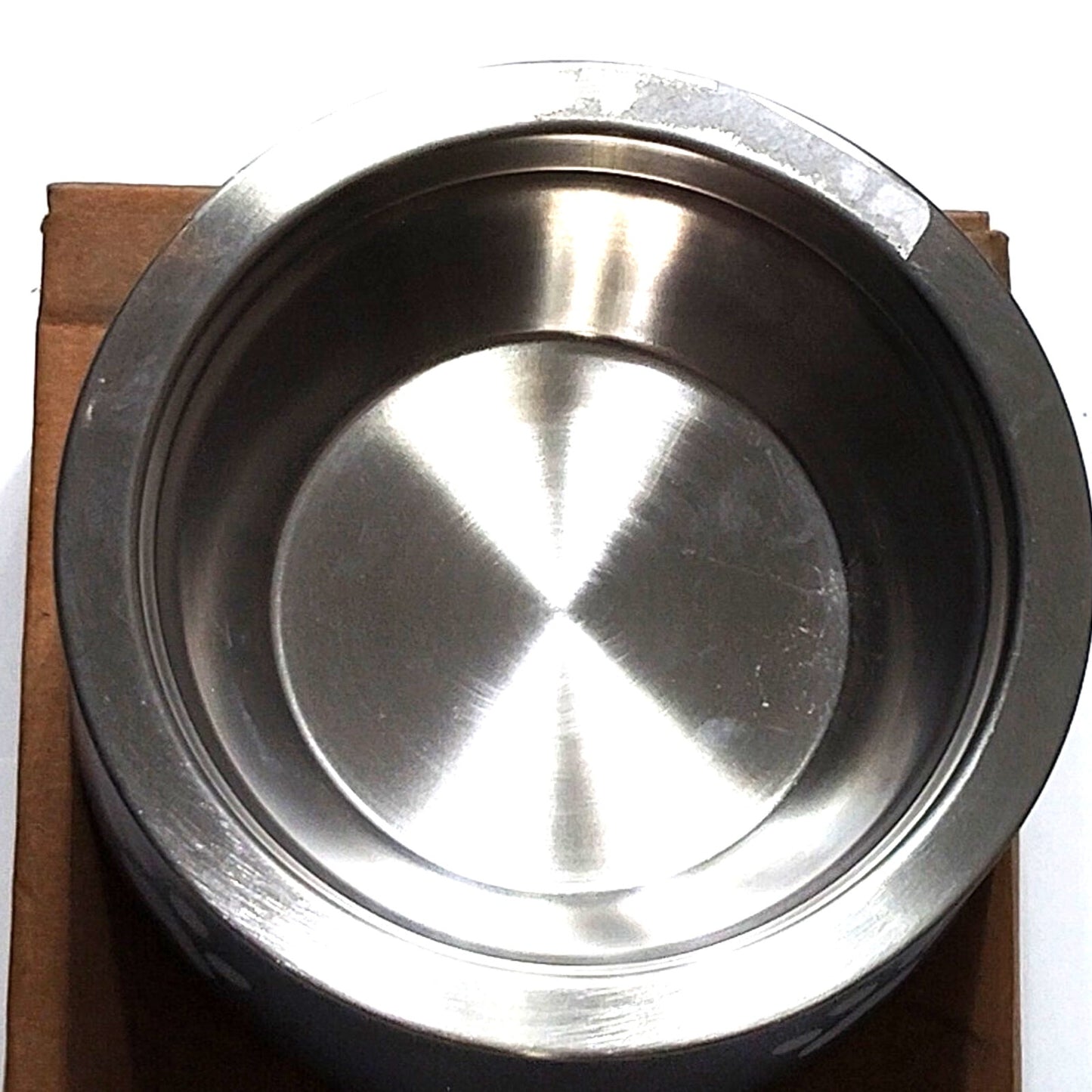 Frisco Paw Print Non‑Skid Stainless Steel Dog Bowl Blueberry Small (8 oz.) LN