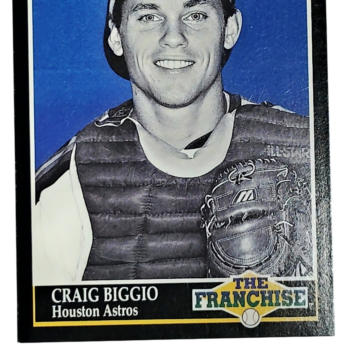 1991 Score The Franchise Craig Biggio Card #872 Houston Astros C VG/EX