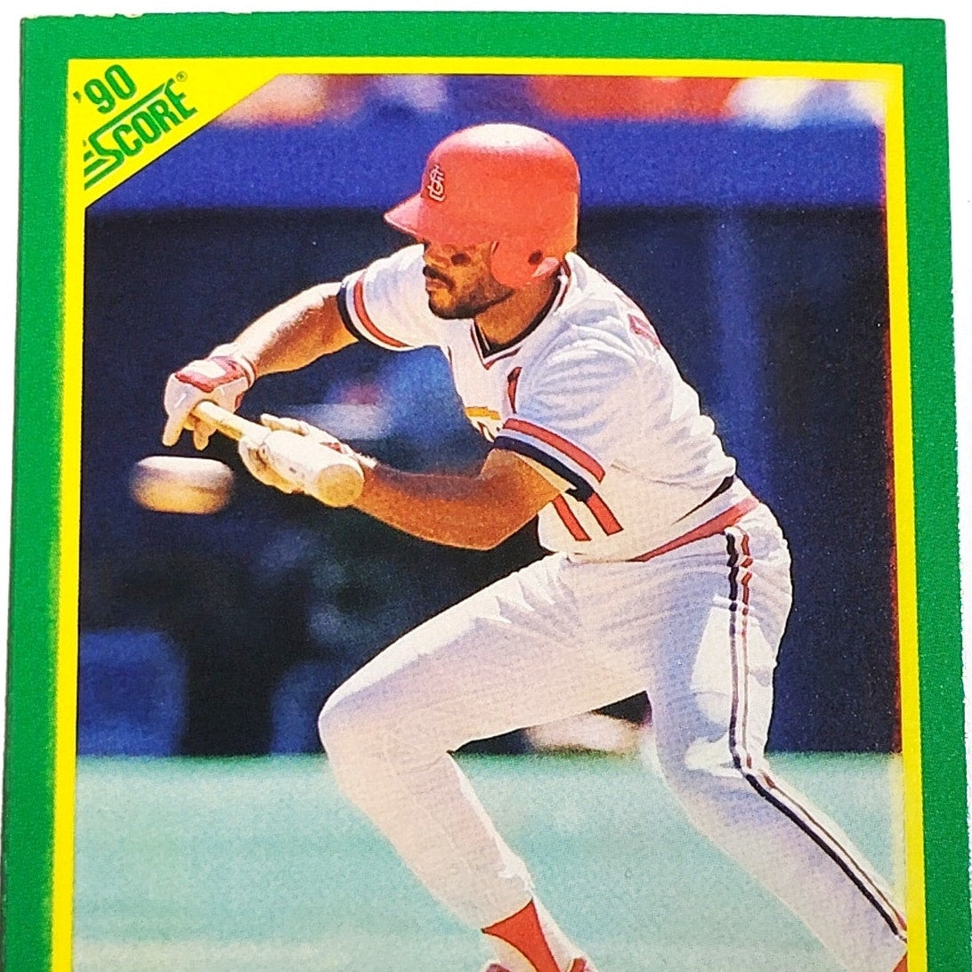 1990 Score José Oquendo Card No. 68 St. Louis Cardinals 2B VG/EX