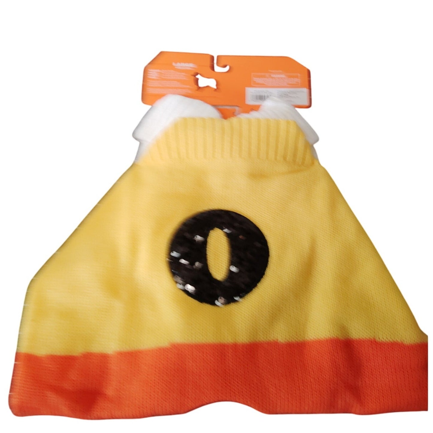 Hyde & EEK! Boutique Halloween Candy Corn Boo Dog Sweater – Medium