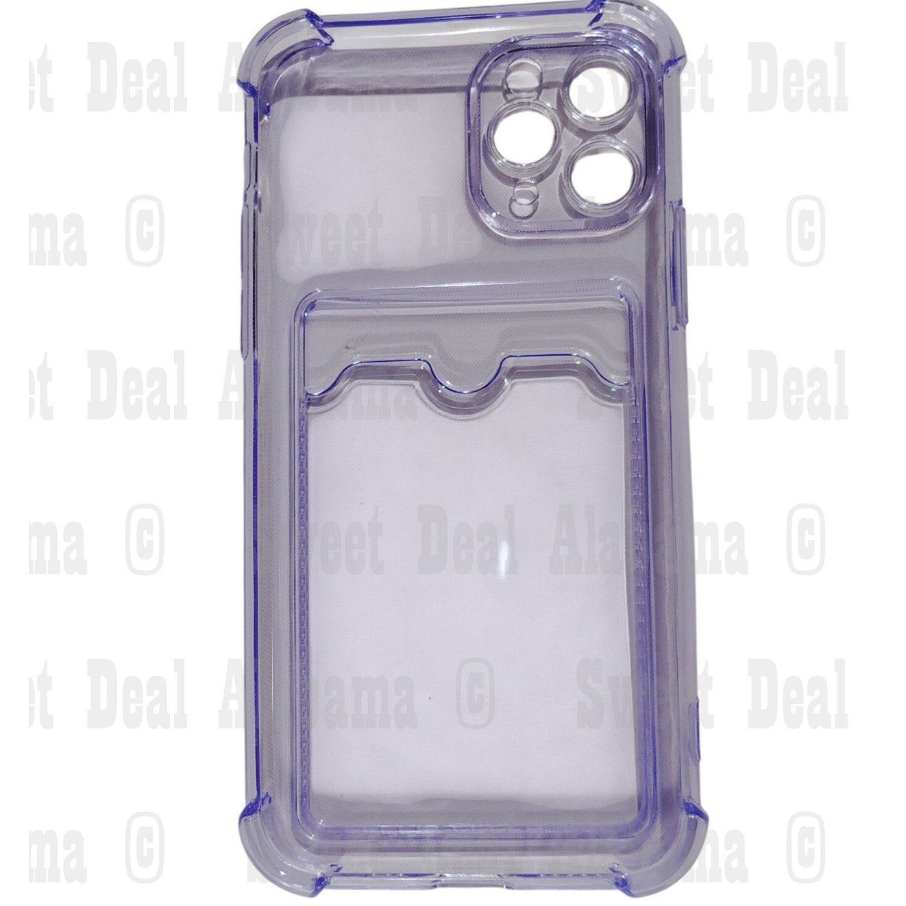 Hocase Cellphone Case For iPhone 11 Pro (5.8"), Transparent Purple Color