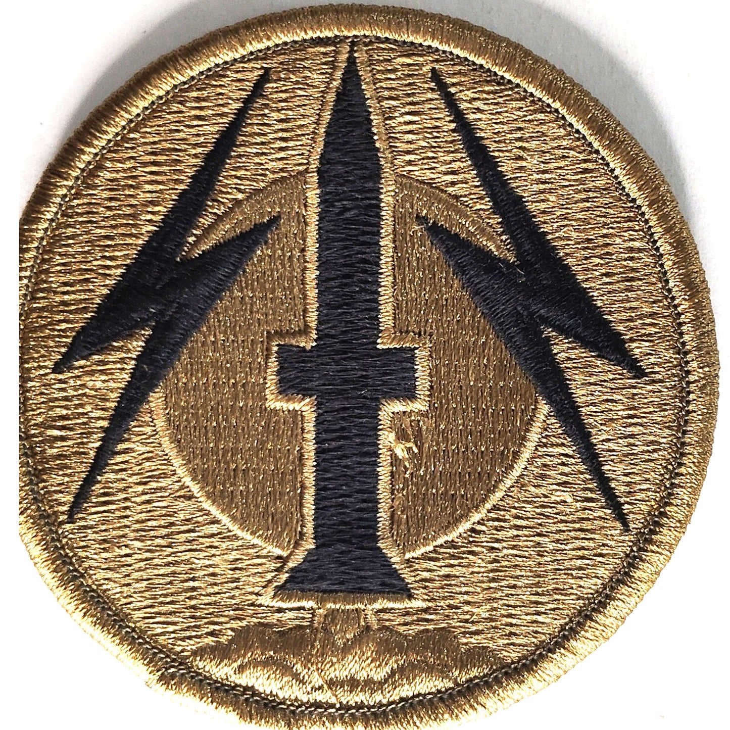 US Army 56th Artillery Brigade Novelty Patch Subdued 3‑1/8" × 2‑3/8" Hook Back