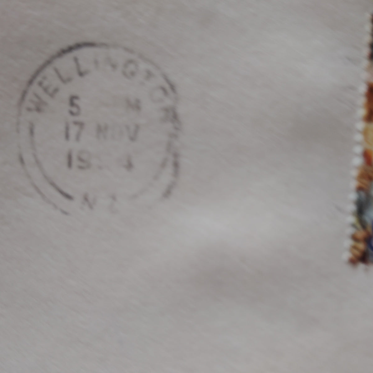 1994 New Zealand Christmas 80c Stamp Cover - Wellington Postmark to USA