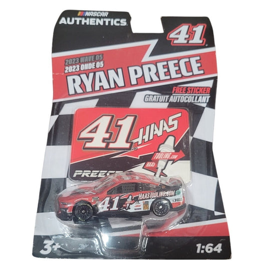 NASCAR Authentics Ryan Preece #41 Haas Tooling 1:64 Diecast Wave 5 2023